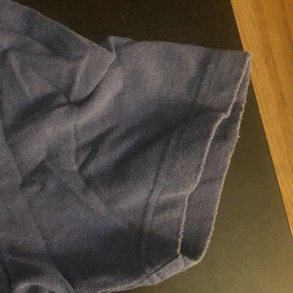 Abercrombie & Fitch Men’s Distressed Muscle Polo Shirt Large - Picture 7 of 8